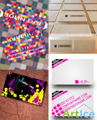 PSD Business Cards 2011 pack # 2