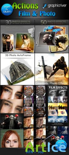 GraphicRiver - Actions Film & Photo Pack