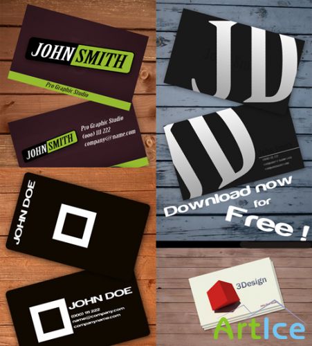 PSD Business Cards 2011 pack # 9