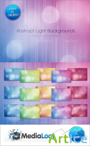 MediaLoot - Abstract Light Backgrounds Pack