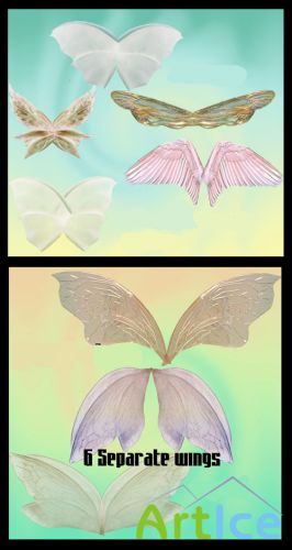 Butterfly wings pack # 2