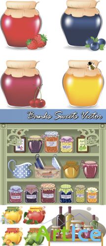 Banks Sweets Vector