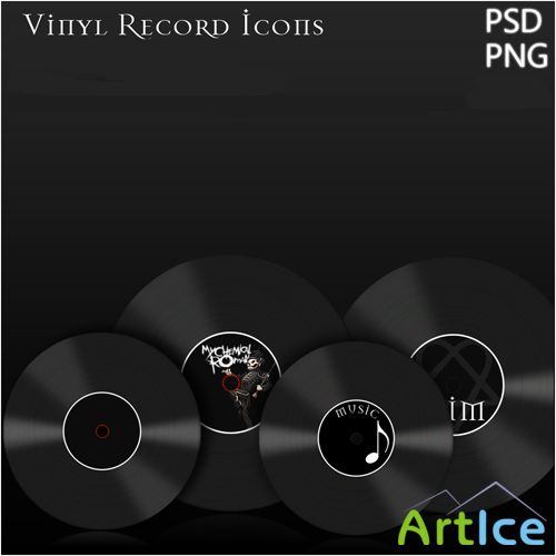 Vinyl Record  Icons
