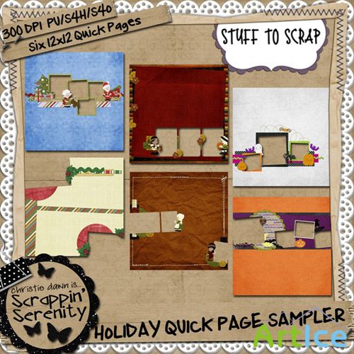 Holiday Quick-pages Sampler