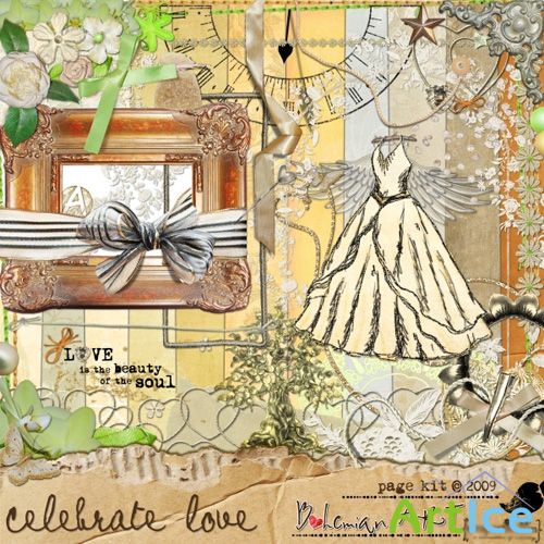 Scrap-set - Celebrate Love