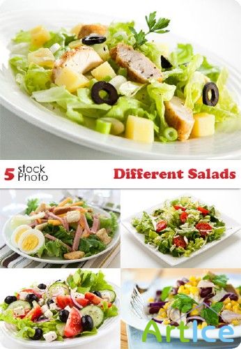 Photos - Different Salads