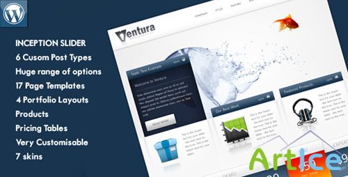 Themeforest Ventura - Wordpress Corporate / Business Theme v1.1