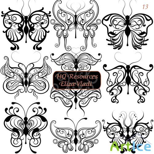 Magic Butterfly Brushes