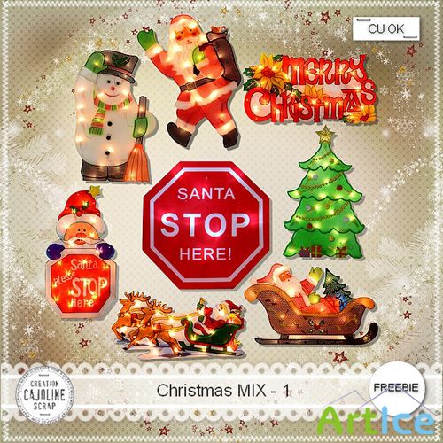 Scrap-kit - Christmas Atributes MIX