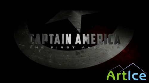 Aetuts+ Hollywood Movie Title Series  Captain America
