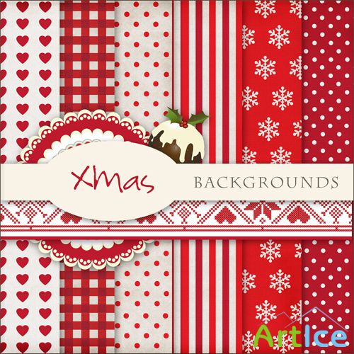 Textures - Christmas Backgrounds #10