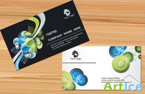 Art cards Personalized business card template