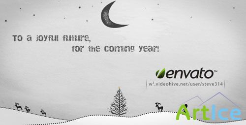 Videohive - Inkman presents Xmas & New year's Greetings (AE)