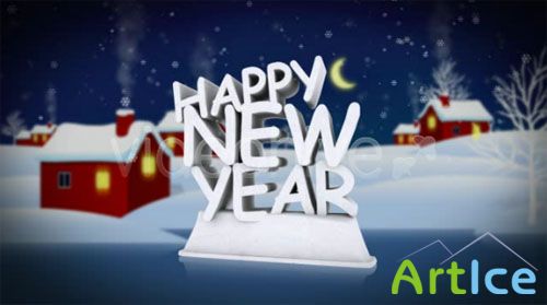 Videohive - Happy New Year - Footage for After Effects