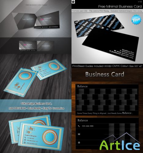 PSD Business Cards 2011 pack # 24