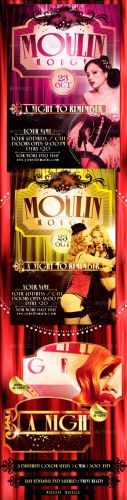 GraphicRiver - The Moulin Rouge Flyer Template
