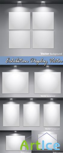 Exhibition Display Vector
