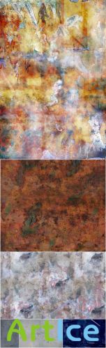 Textures - Rusty, Flaky Old Paint Vol. 13