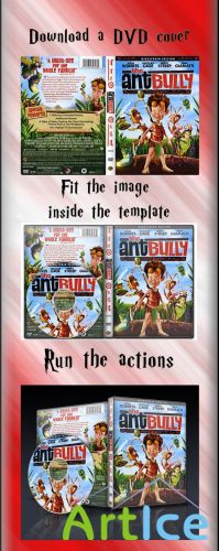 Dvd covers actions