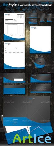 Blue Style Corporate Identity Package - GraphicRiver