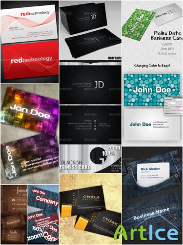 GraphicRiver - Ultimated Master Business Card Templates Pack 3