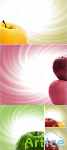 Rastr Cliparts - Fresh apple