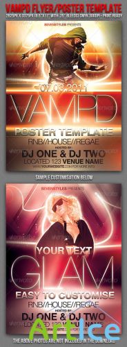 GraphicRiver - Vampd Poster/Flyer Template