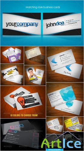 GraphicRiver - Ultimated Master Business Card Templates Pack 5