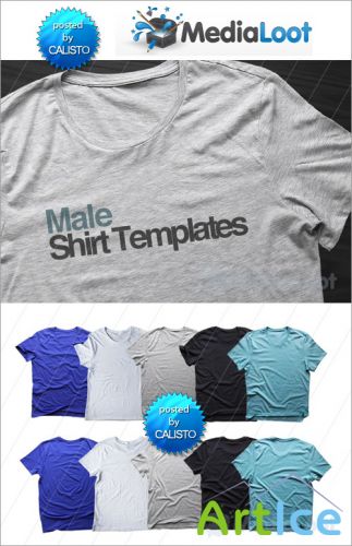 MediaLoot - Male Shirt Templates
