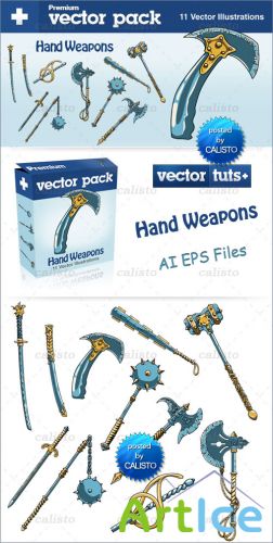 Premium Vector Pack  Hand Weapons