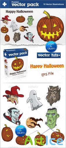 Premium Vector Pack  Happy Halloween