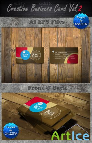 Creative Business Card PSD Template Vol 2