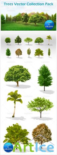 Trees Vector Collection Pack