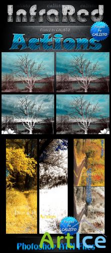 InfraRed Actions for Photoshop
