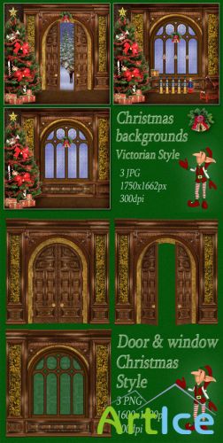 Scrap-kit - Christmas in Victorian Style