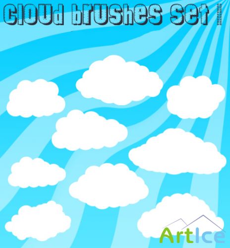 Cloud Brushes Set 1