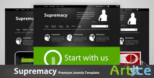 ThemeForest - Supremacy - Premium Joomla Template - RETAiL
