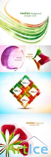 Background Vector Colorful Graphics Trend