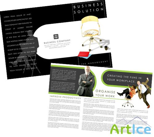 Templates for Design - Action! Brochure 11 x 8,5 BoxedArt