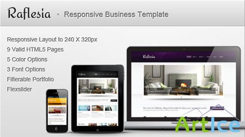 MojoThemes - Raflesia – Responsive HTML Business Template - Rip
