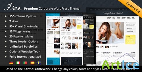 ThemeForest - Free - A Premium Theme v1.3 for Wordpress 3.x