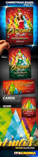 GraphicRiver - Christmas Bash Party Flyer Pack