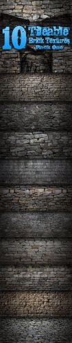 GraphicRiver - 10 Tileable Brick Textures - Pack One