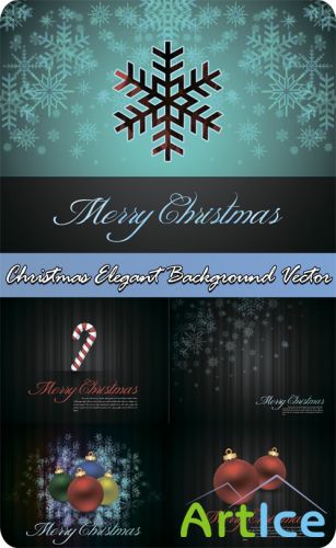 Christmas Elegant Background Vector