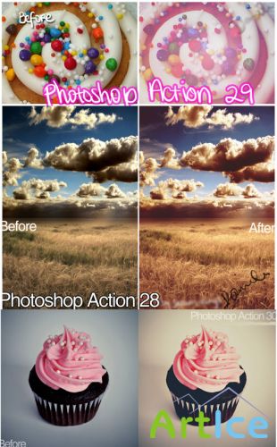 Cool Photoshop Action pack 106