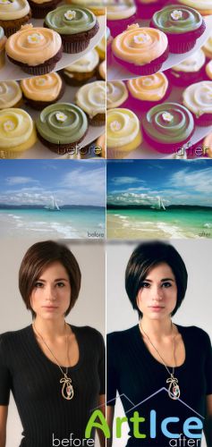 Cool Photoshop Action pack 110