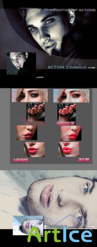 Cool Photoshop Action pack 115