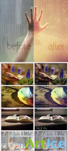 Cool Photoshop Action pack 173