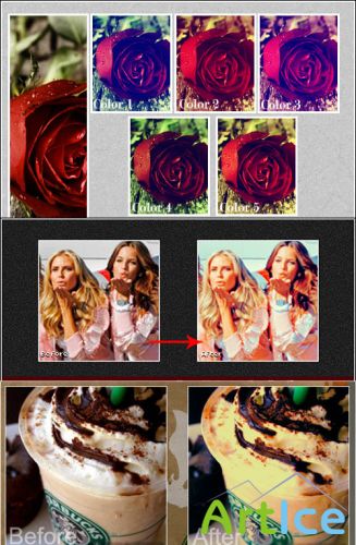 Cool Photoshop Action pack 199