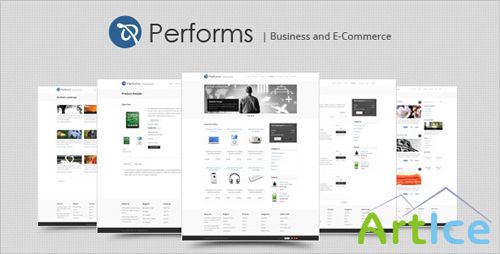 ThemeForest - Performs - Business and Ecommerce HTML Template - Rip